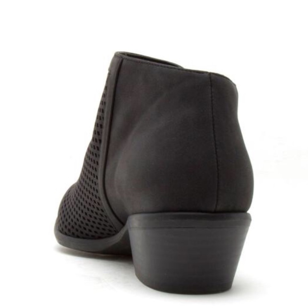 Last 3! Qupid Black Weekend-10 Ankle low heel Boot - Picture 6 of 6